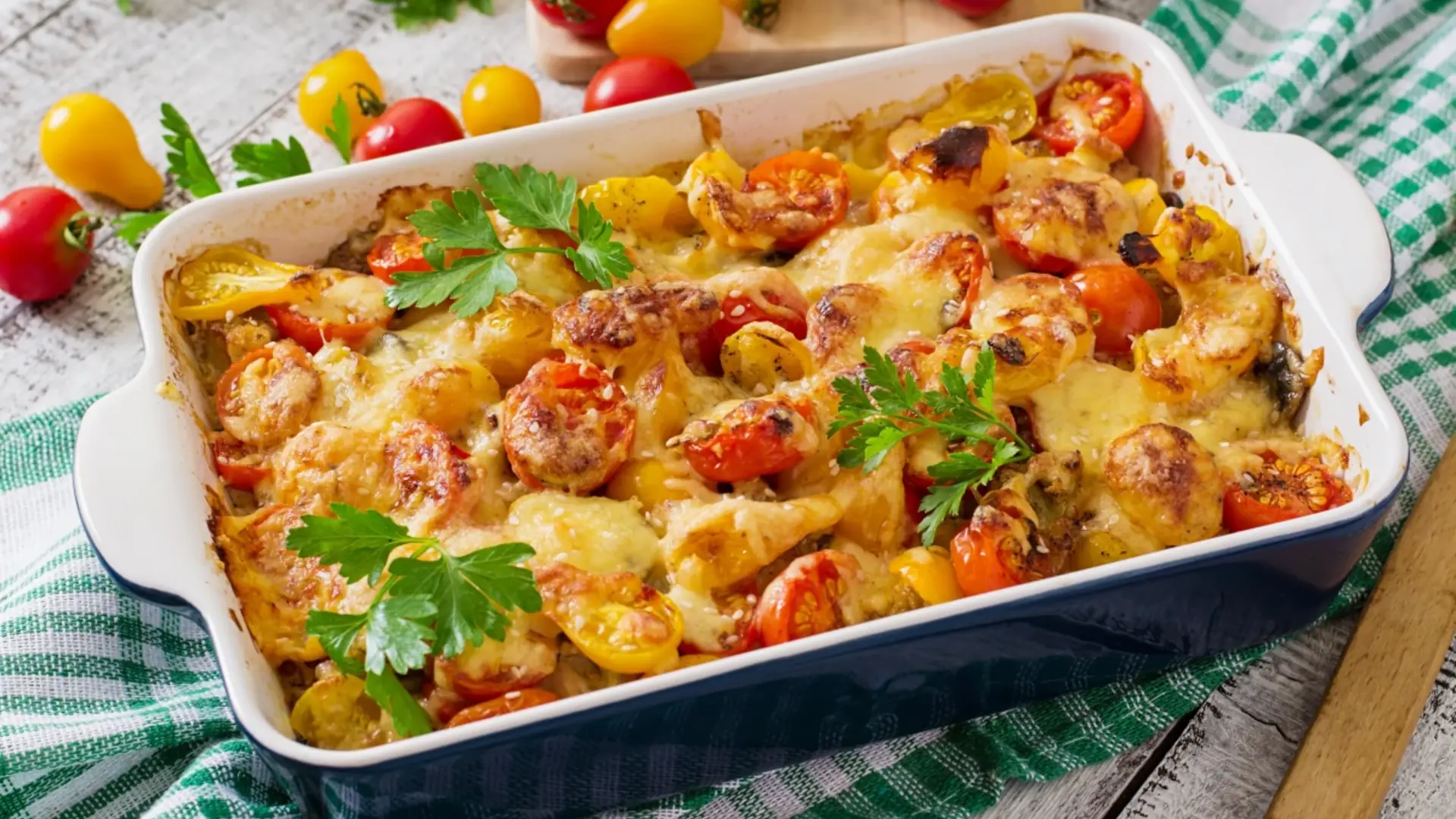 Gratinado de Queso Gouda con Papas